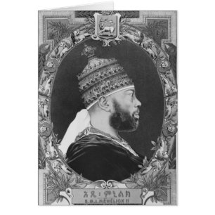 de l'Ethiopie, Menelik II