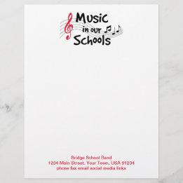 De Lettre Avec Motif Connectez-vous à Musique sur votre en-tête