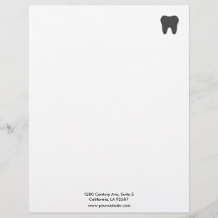 De Lettre Avec Motif En-tête