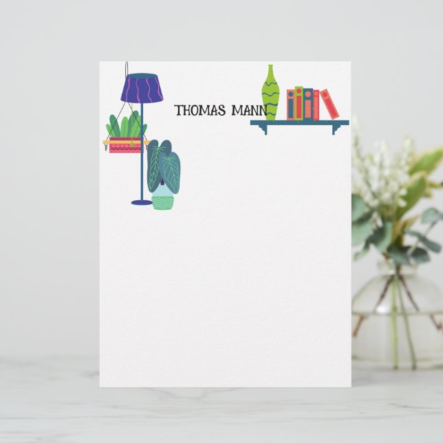 De Lettre En-tête pour enfants (Debout devant)