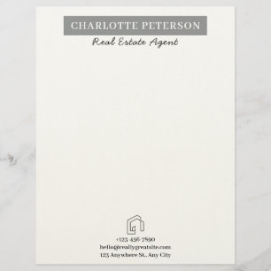 De Lettre Papier à en-tête personnalisé pour l'immobilier vi