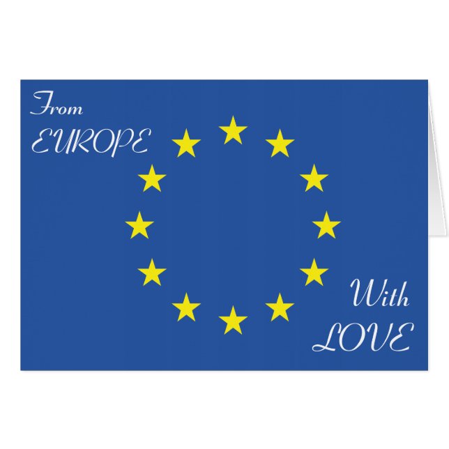 De l'Europe avec amour (Devant horizontal)