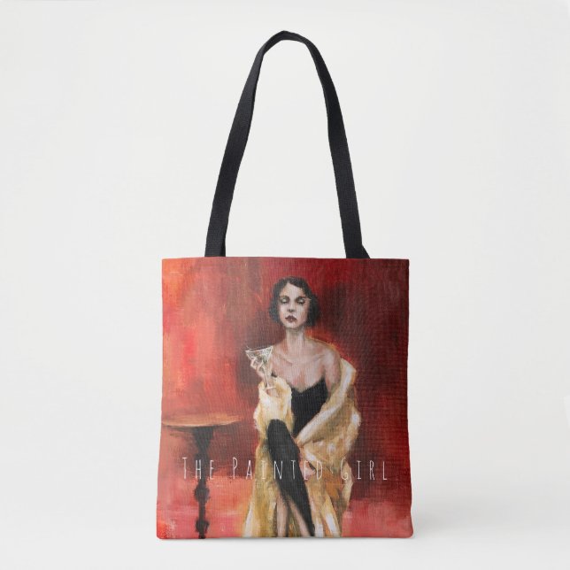 De "Martine" de filles à nuit sac fourre-tout (Devant)