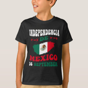 De Mexico Flag Prix mexikanischer Unabhängigkeitst T-Shirt