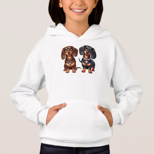 De mignons amis dachshund (Devant)
