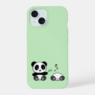 De mignons petits pandas sur fond vert