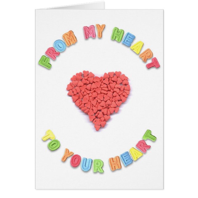 De mon coeur à votre coeur (Devant)