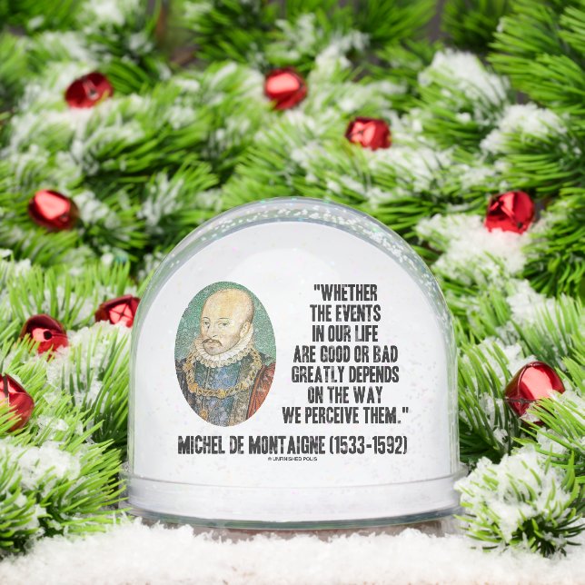 De Montaigne Événements Vie Bonne Ou Mauvaise Les  (Noël)