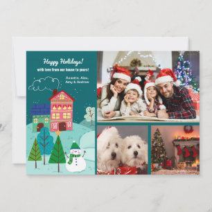 De Notre Maison À Votre 3 Photo Carte De Vacances