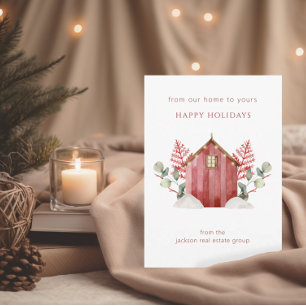 De Notre Maison À Votre Carte De Vacances De Noël