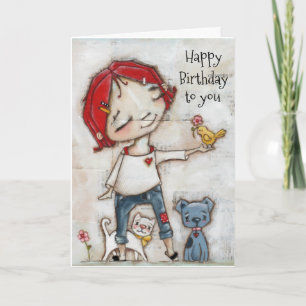 De nous tous - Carte d'anniversaire