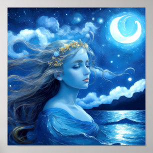 🌌 de nuit étoilée - affiche d'Imaginaire de la dé
