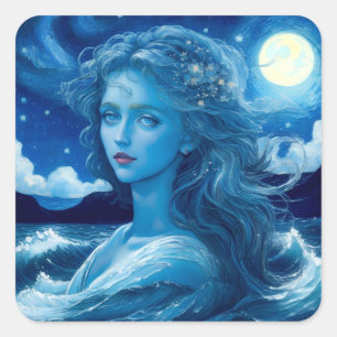 🌌 de nuit étoilée - Autocollant d'Imaginaire de d