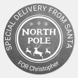 de père Noël stickers pôle nord