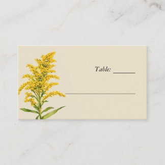 De Placement Carte fleur sauvage Floral Mariage Place