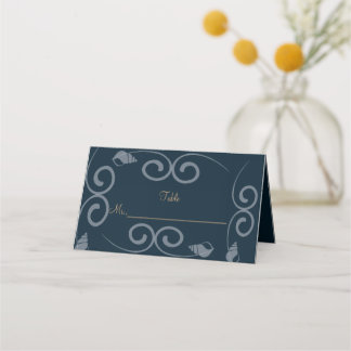 De Placement Carte mariage florale snauf couleur