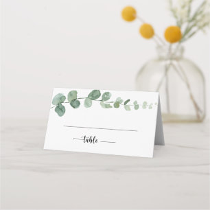 De Placement Carte Mariage Green Delight Eucalyptus
