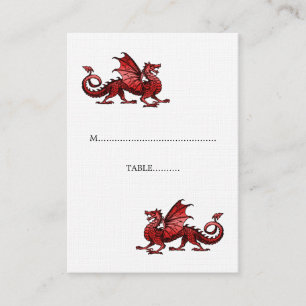 De Placement Carte Mariage Red Dragon