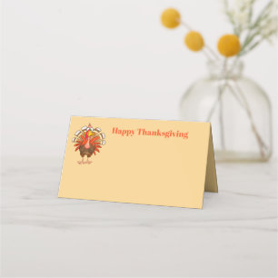 De Placement Carte Place Nom Thanksgiving