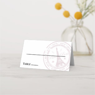 De Placement Carte Place Pink Paris Passport