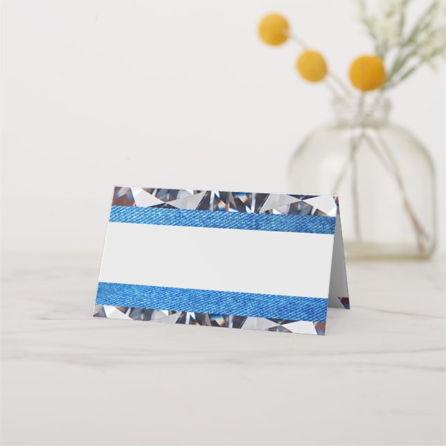 De Placement Carte Place pour la collection Denim & Diamonds (Devant)