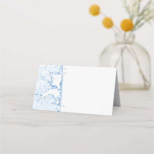 De Placement Carte Rehoboth Beach Delaware