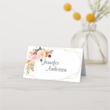 Carte Rose Mariage Blush Et Burgundy