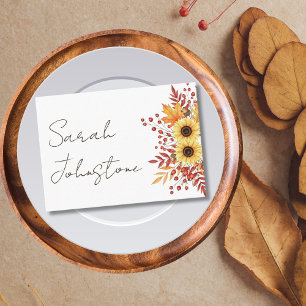 De Placement Carte Russe Sunflower Thanksgiving Place