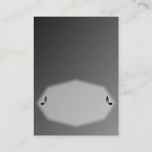 De Placement Carte Silver Music Place