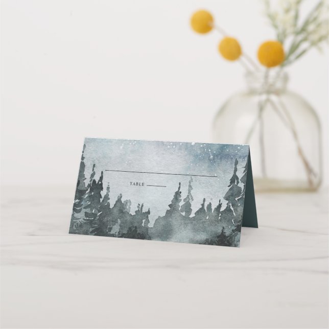 De Placement Carte Woodland Forest Place (Devant)