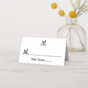 De Placement Cookie simple et élégant - Carte d'escorte