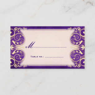 De Placement Nouveau Victorian Gold Eggplant carte d'escorte