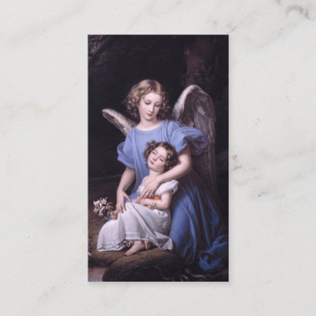 De Placement Prière religieuse à votre Gardien Ange Carte Saint (Devant)