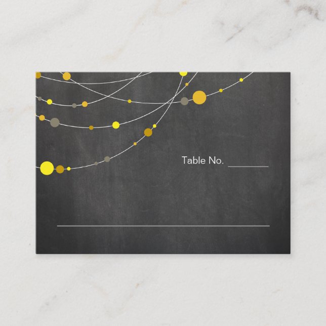 De Placement Strands stylés | carte mère jaune (Devant)