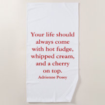 Serviette Hot Fudge Beach