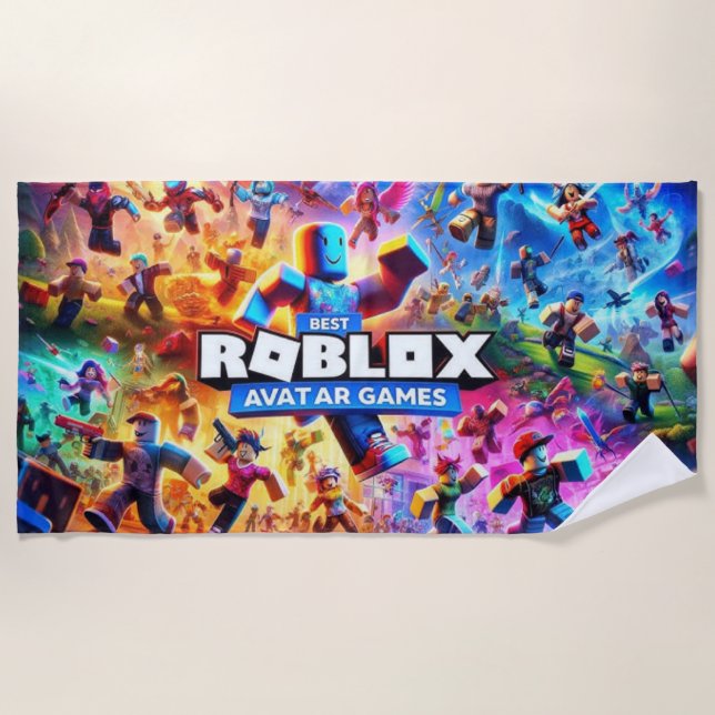 DE PLAGE SERVIETTE ROBLOX (Devant)