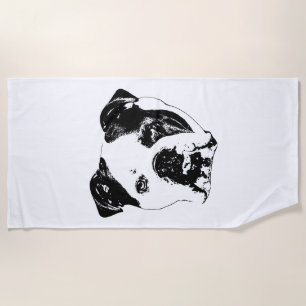 De Plage Snowbird Bulldog Line Serviette