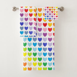 De plus larges coeurs d'arc-en-ciel de spectre