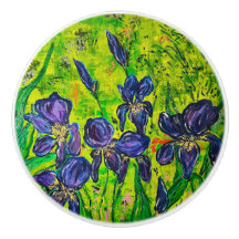 Iris bouton tirer