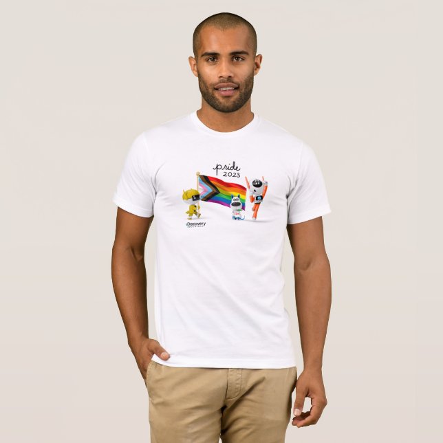 DE Pride 2023 - T-shirt blanc (Devant entier)