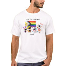 DE Pride 2024 - Weißer T - Shirt