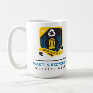 De rebut et réutilisant la tasse de semaine de