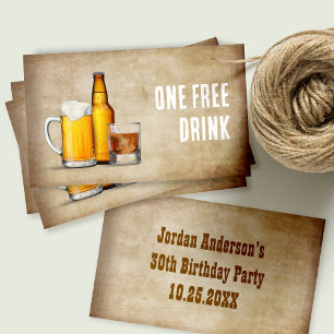 De Réduction Carte boisson ou billet gratuit