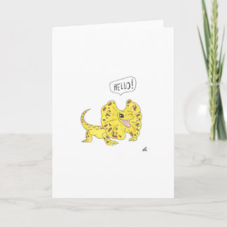 De Remerciements Bonjour - Carte Dragon Portée