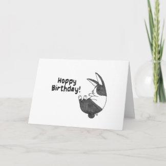 De Remerciements Bonne carte d'anniversaire Buddy Hoppy Birthday
