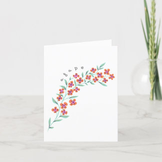 De Remerciements Carte Agape