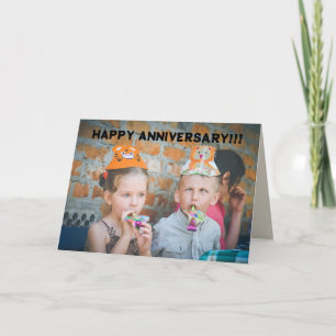 DE REMERCIEMENTS CARTE ANNIVERSAIRE NORMALE ET GOOFBALL