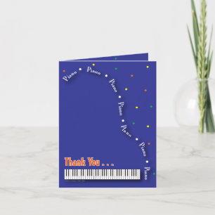 De Remerciements Carte bleue