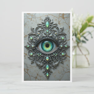 De Remerciements Carte Broche Tout Oeil