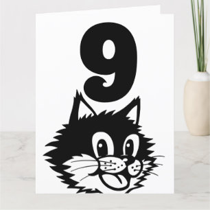 DE REMERCIEMENTS CARTE CHAT D'ANNIVERSAIRE 9